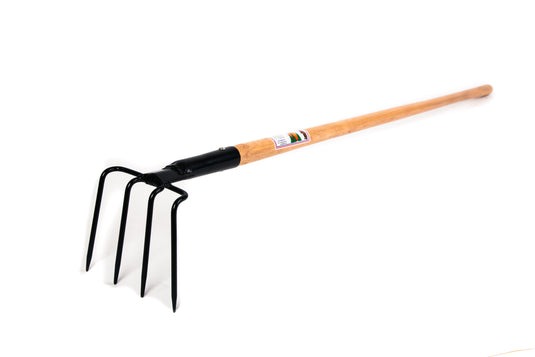 4-tooth spider type forest rake