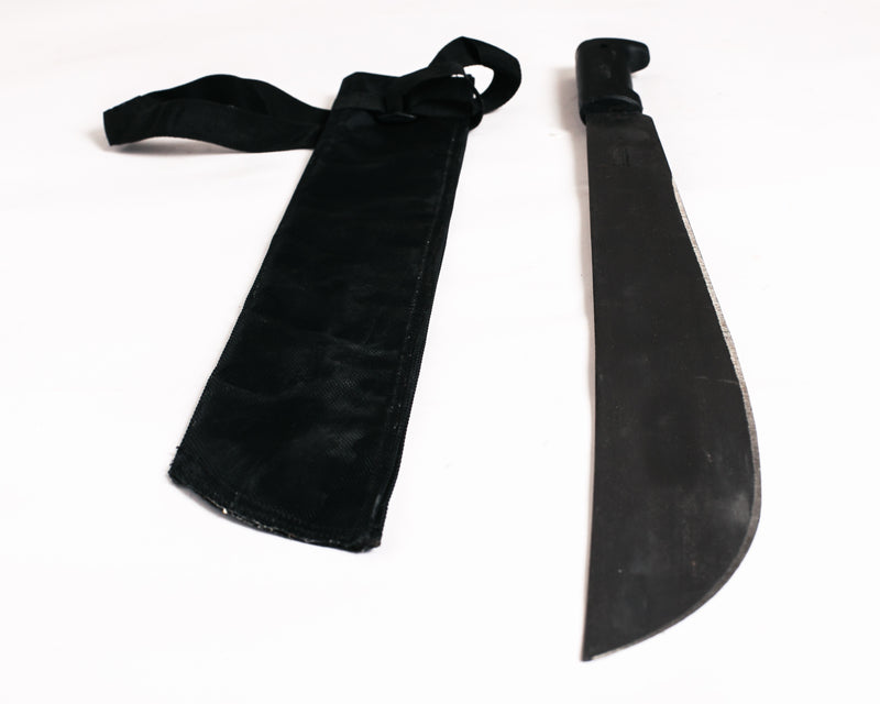Load image into Gallery viewer, 20” long straight machete with textile sheath
