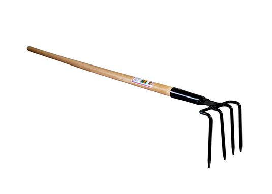 4-tooth spider type forest rake