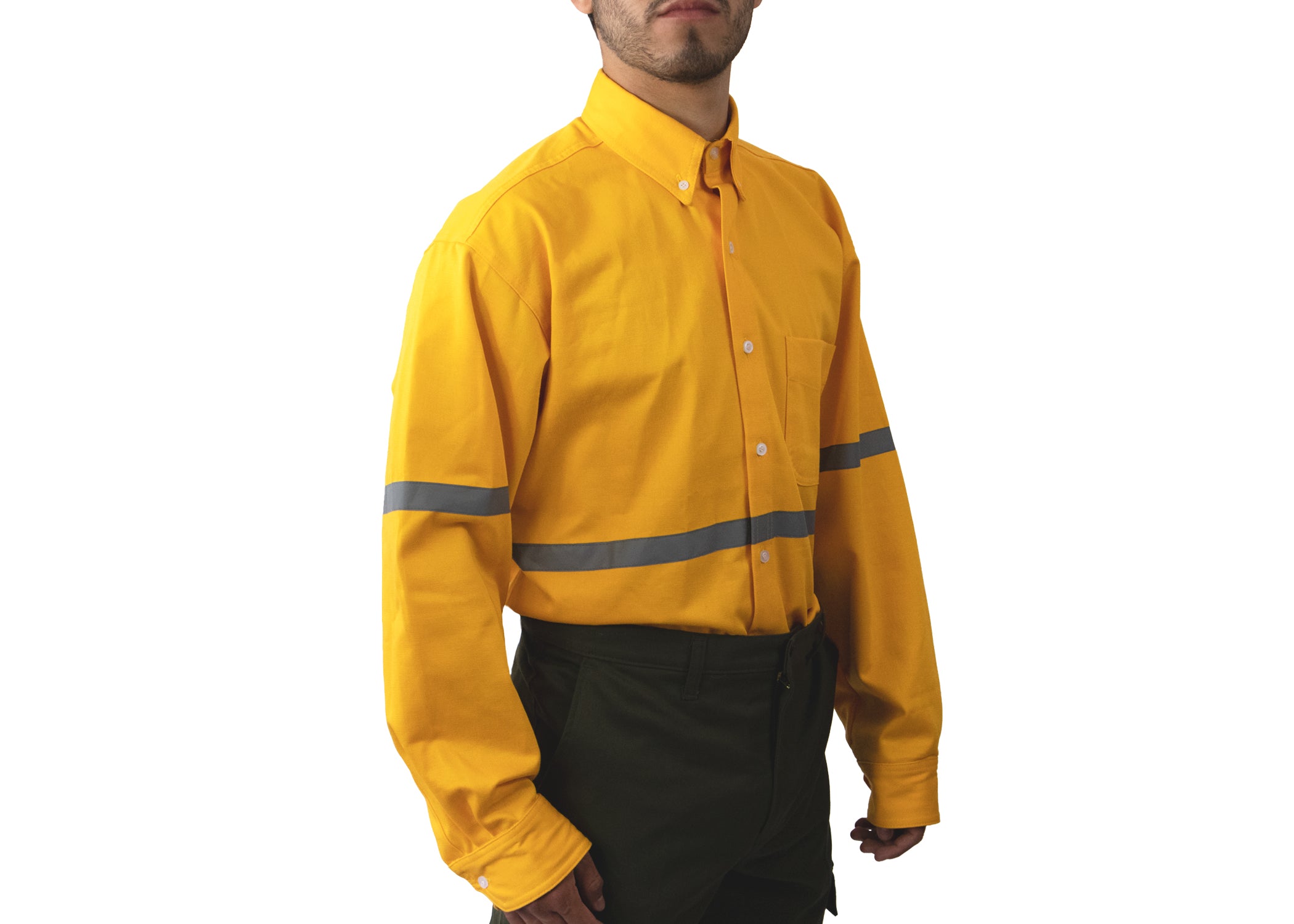 Camisola fabricada en tela ignifuga